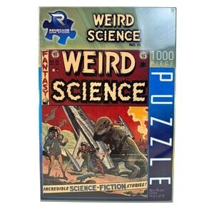 Renegade Game Studios Weird Science Comic Cover 1000 Piece Jigsaw Puzzle Sealed